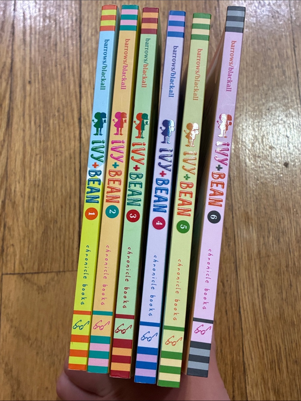 Ivy + Bean Book Set (Volumes 1-6) - Colorful Spines